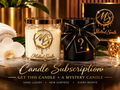 12oz Cashmere + Mystery Candle Duo